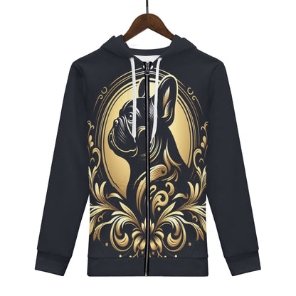 Bailey - All Over Print Zip Up Hoodie