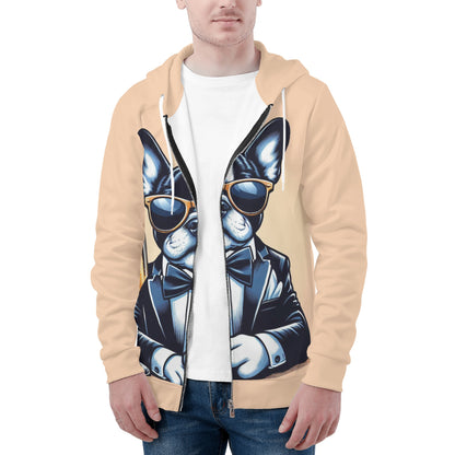 Kona - All Over Print Zip Up Hoodie