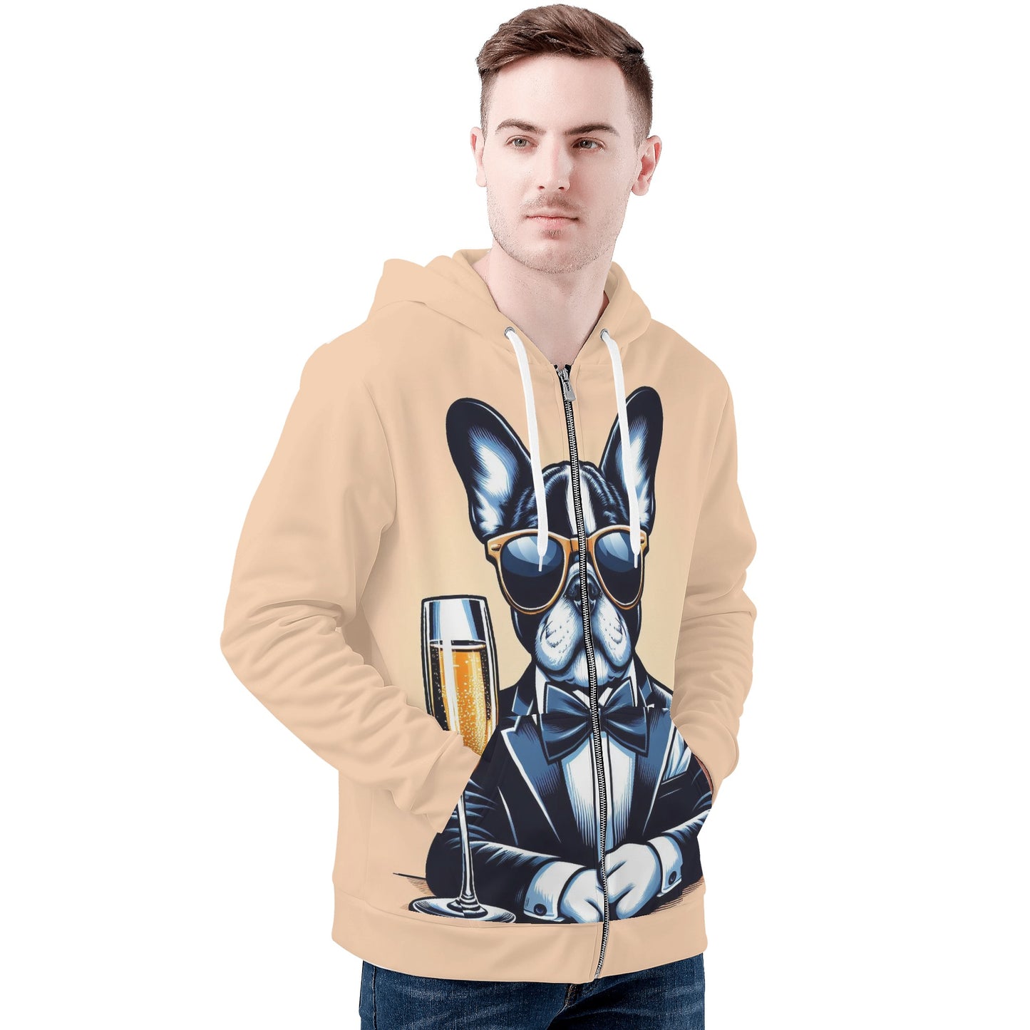 Kona - All Over Print Zip Up Hoodie