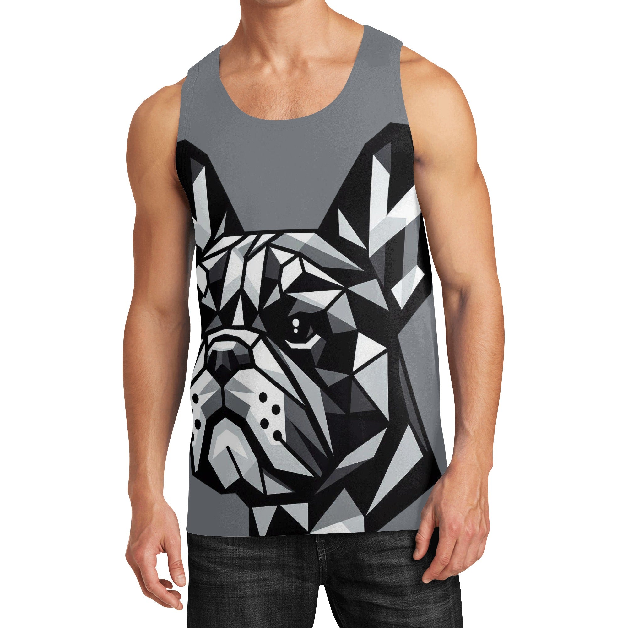 Gunther Men Tank Tops frenchie Shop