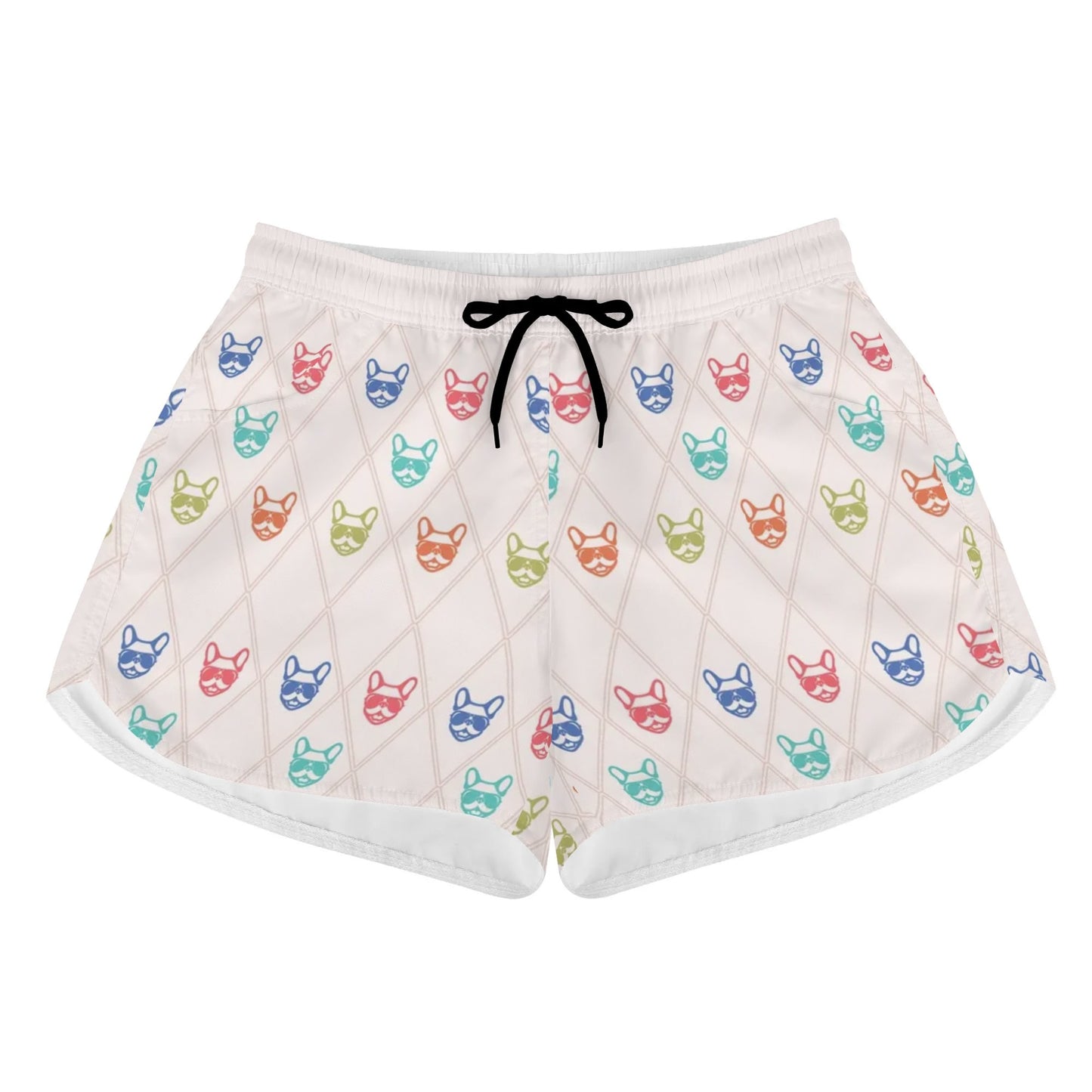 Paris  - Womens Beach Shorts