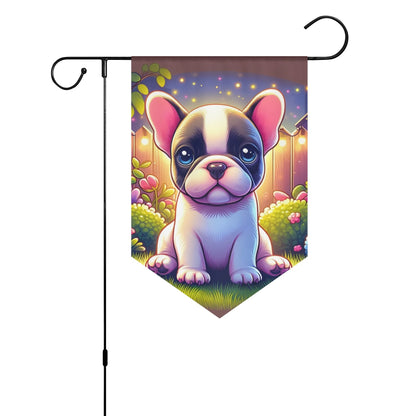 Milo  -  Garden Flag Banner