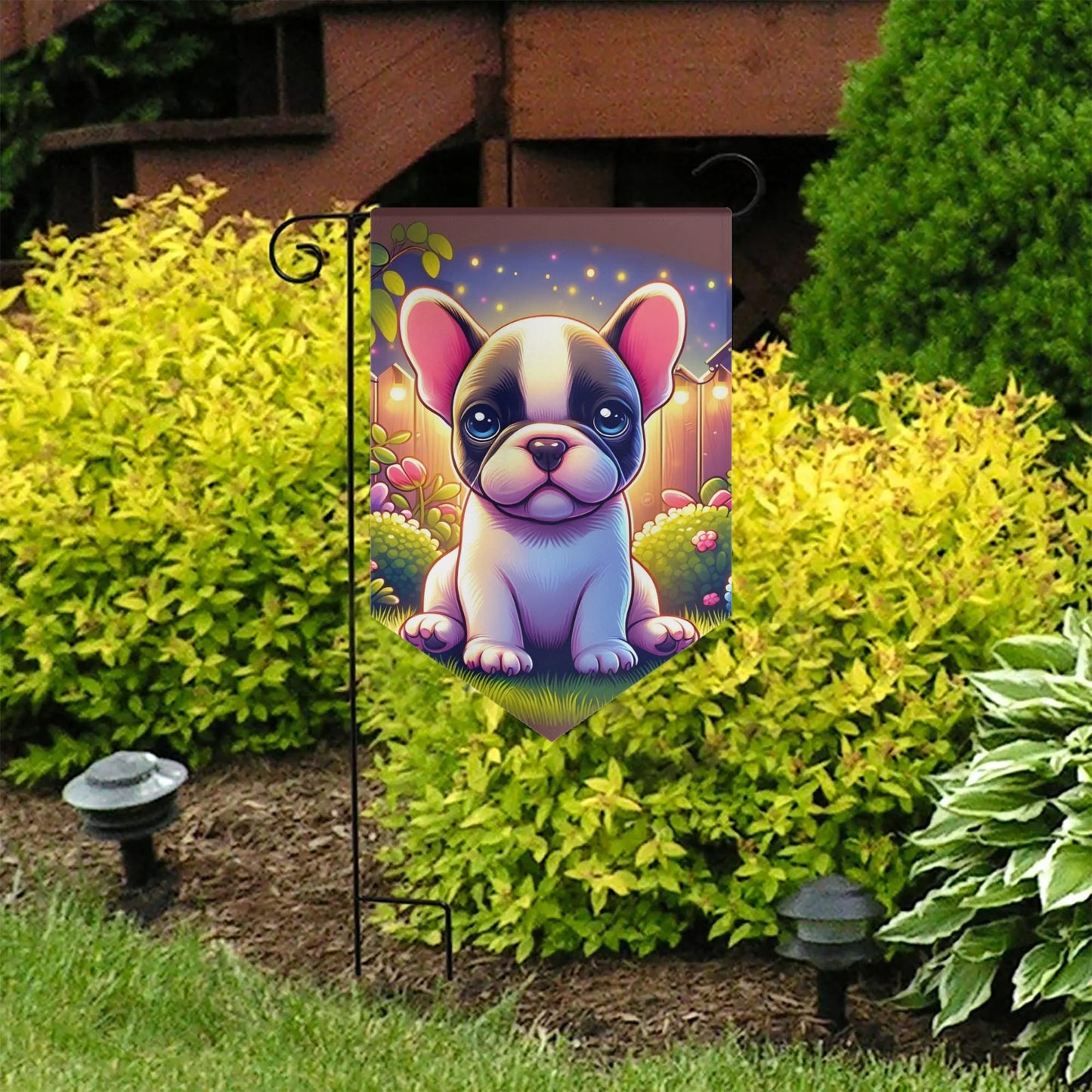 Milo  -  Garden Flag Banner