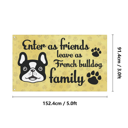 Sophie - Garden Flags for frenchie lovers