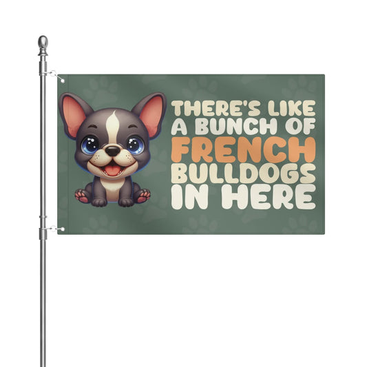 Olive - Garden Flags for frenchie lovers