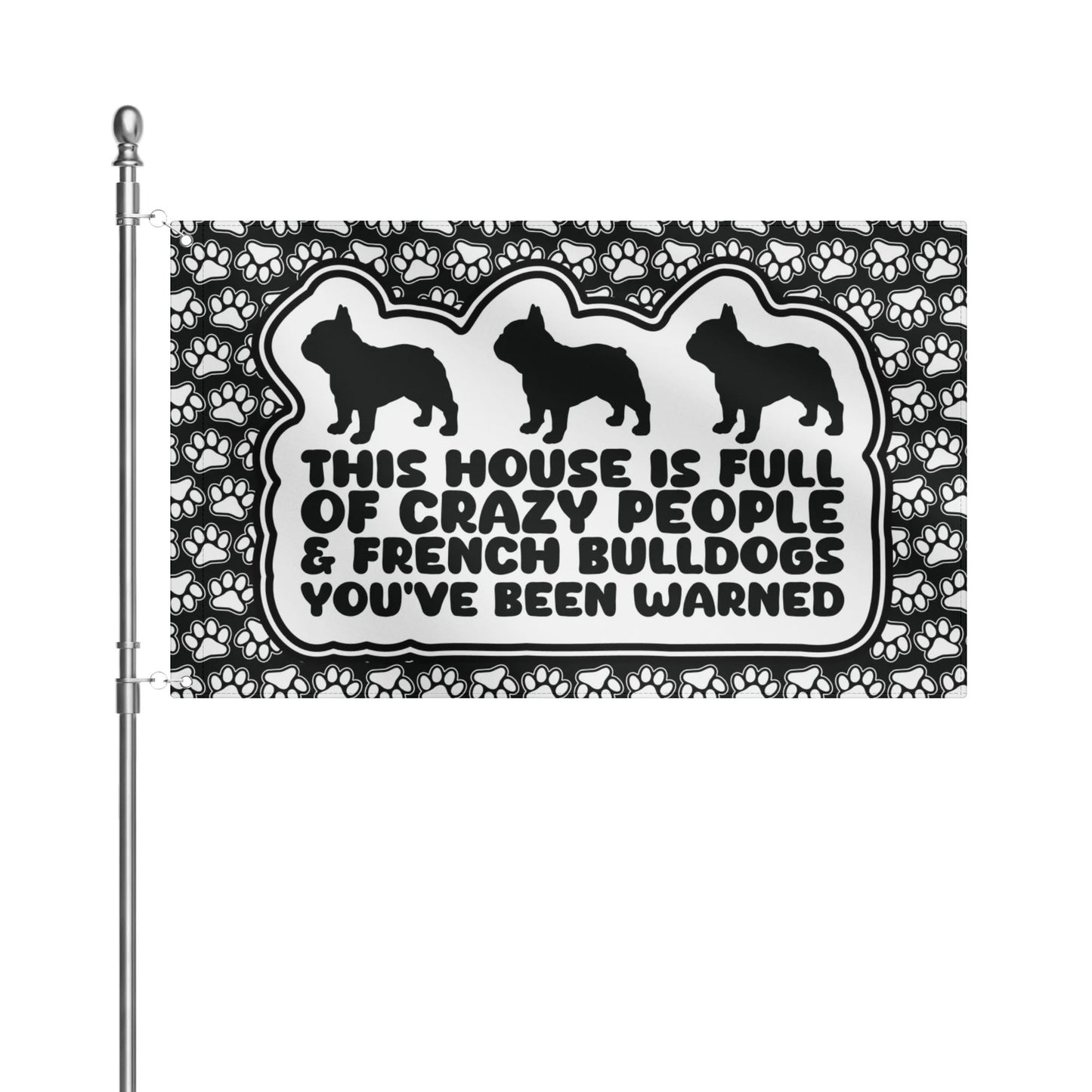 Coco- Garden Flags for frenchie lovers