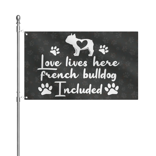 milo - Garden Flags for frenchie lovers