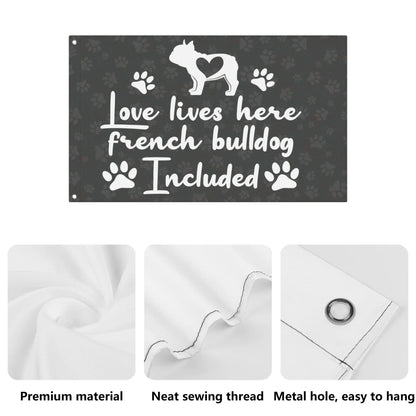 milo - Garden Flags for frenchie lovers