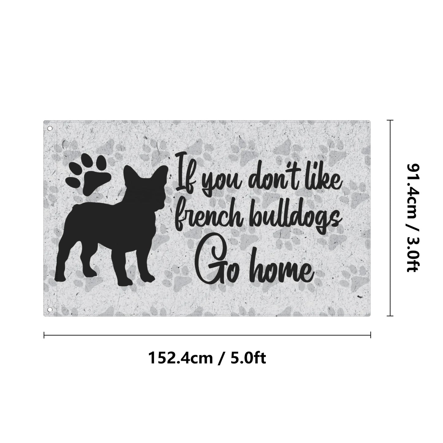 Gigi - Garden Flags for frenchie lovers