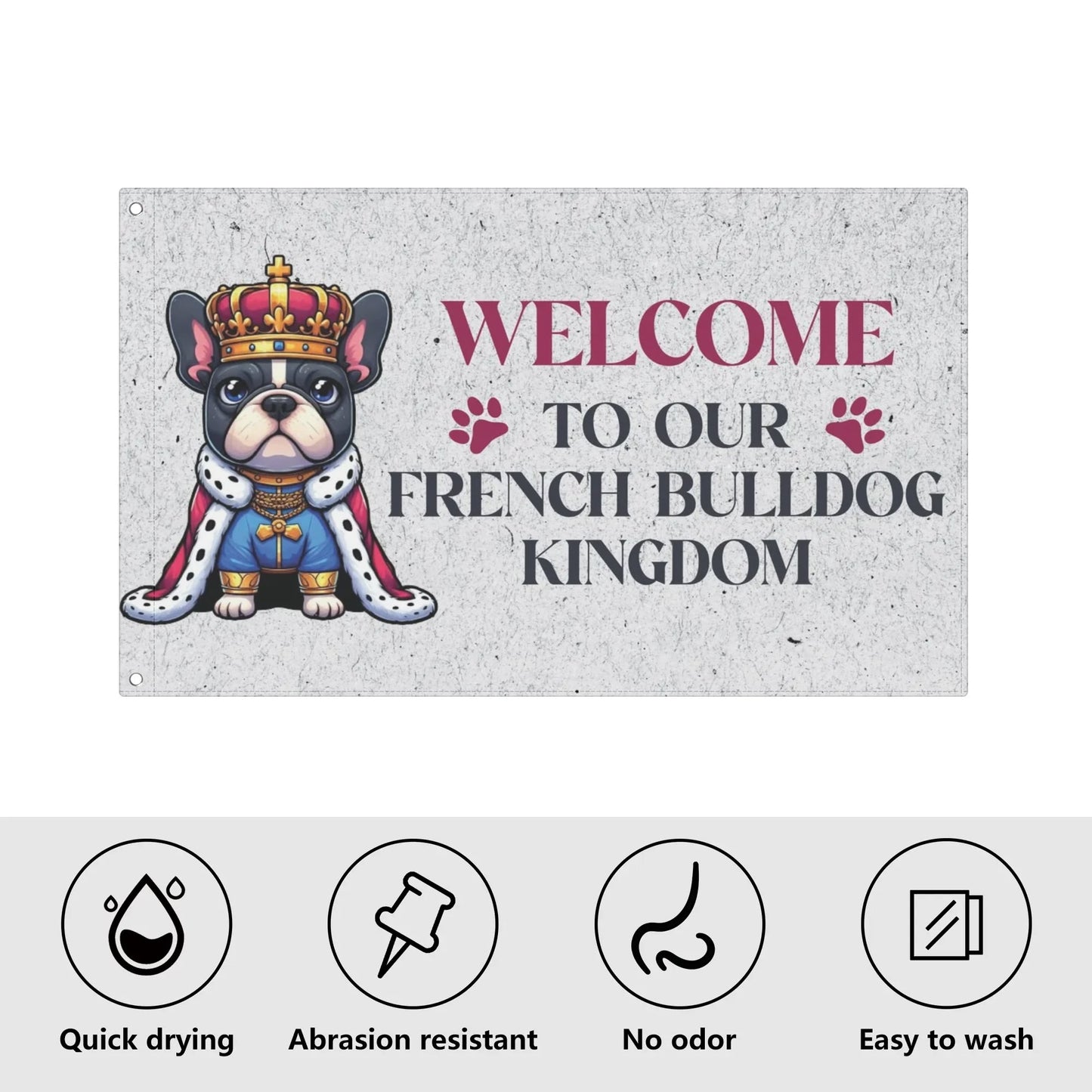 Loki - Garden Flags for frenchie lovers