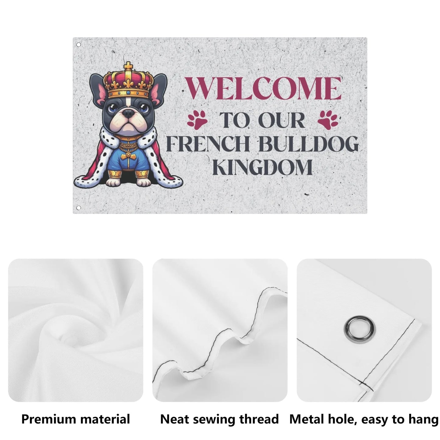 Loki - Garden Flags for frenchie lovers