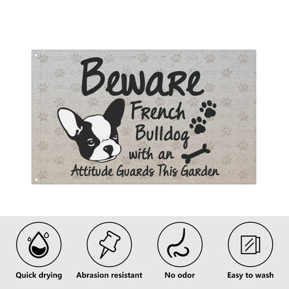 Buddy  - Garden Flags for frenchie lovers