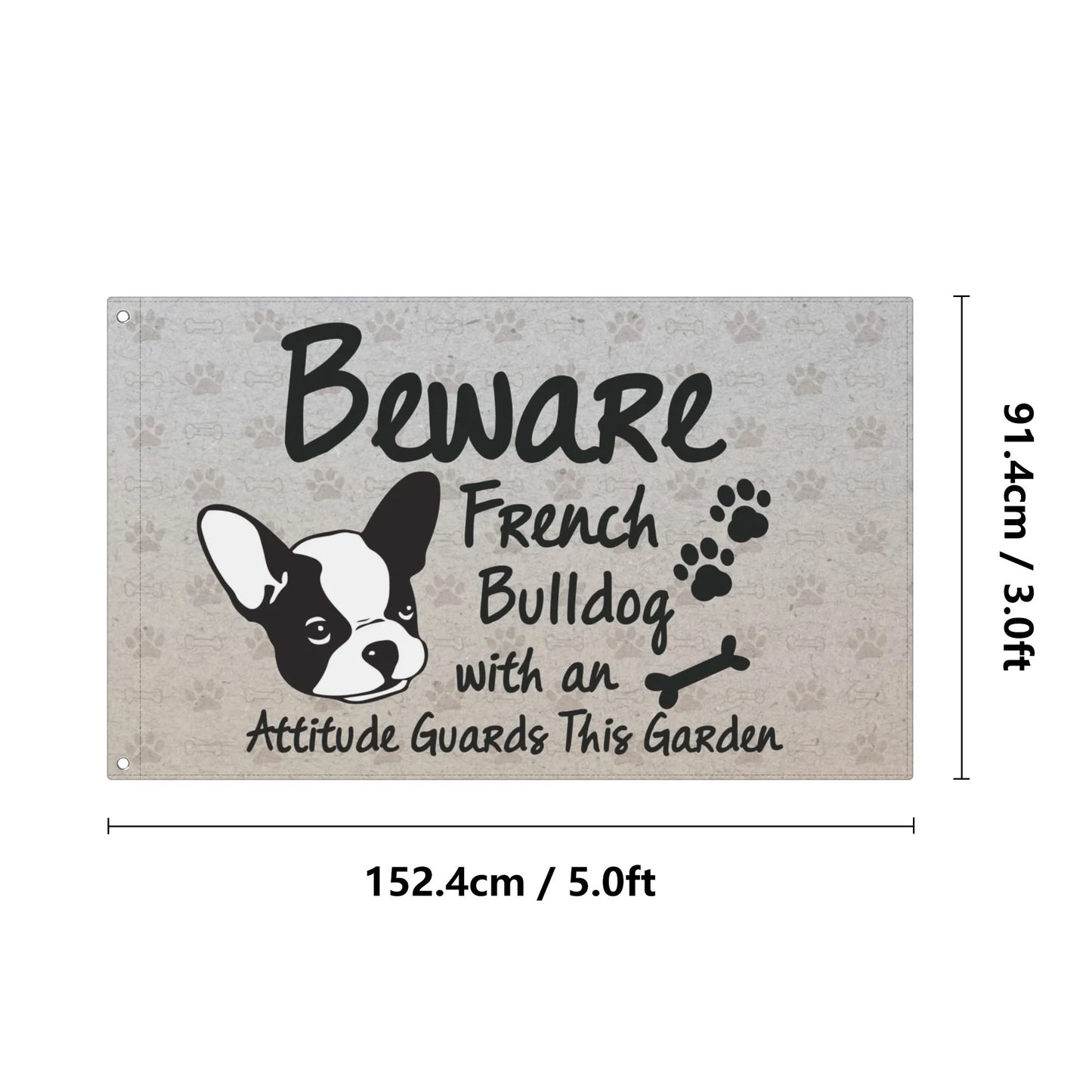 Buddy  - Garden Flags for frenchie lovers