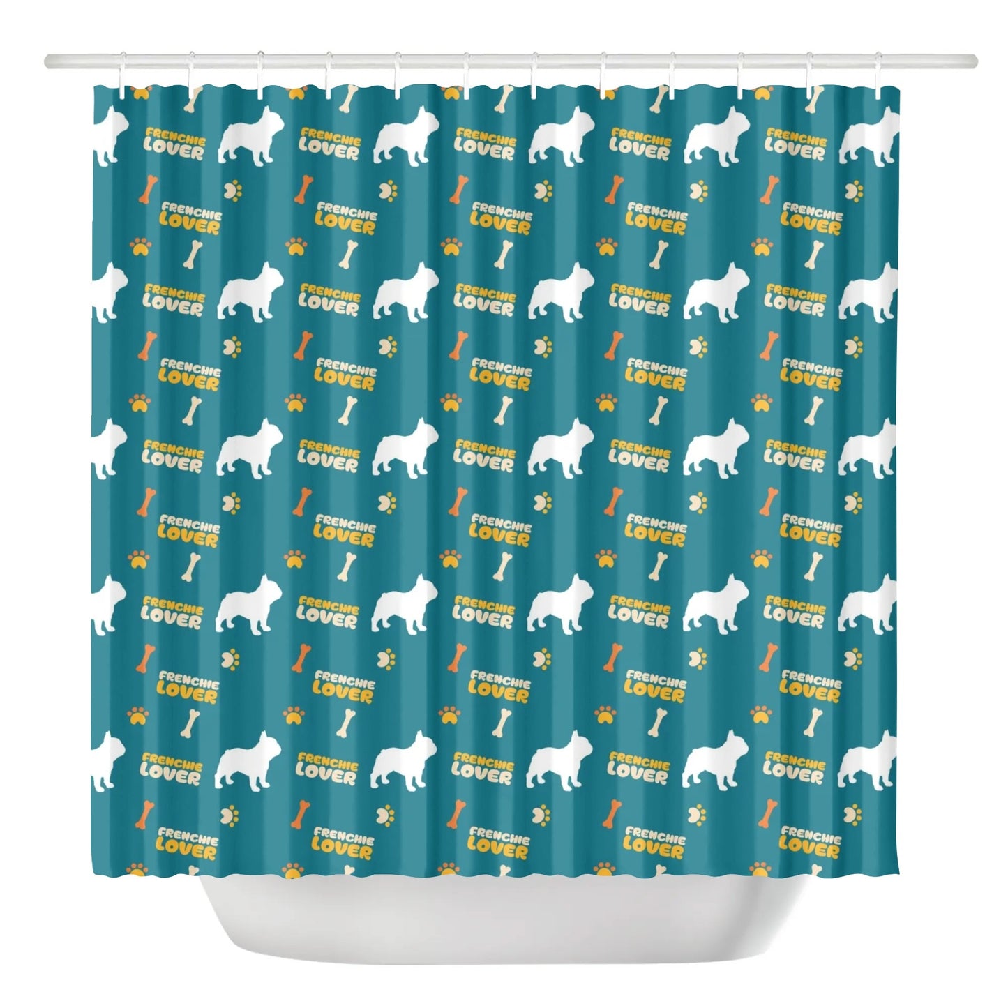 Louis - Shower Curtain for frenchie lovers