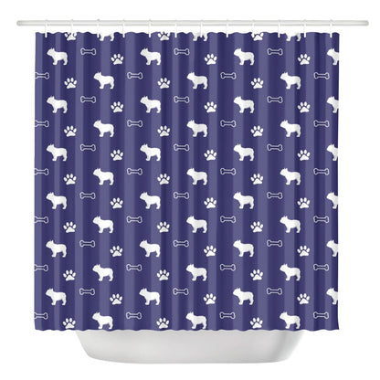 Bonnie - Shower Curtain for frenchie lovers