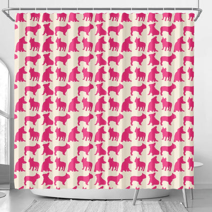 Maggie - Shower Curtain for frenchie lovers