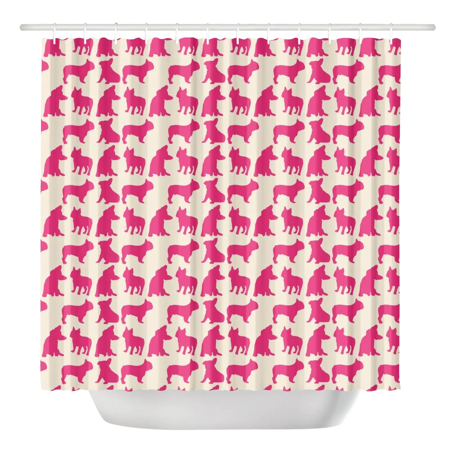 Maggie - Shower Curtain for frenchie lovers