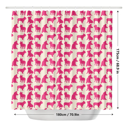 Maggie - Shower Curtain for frenchie lovers