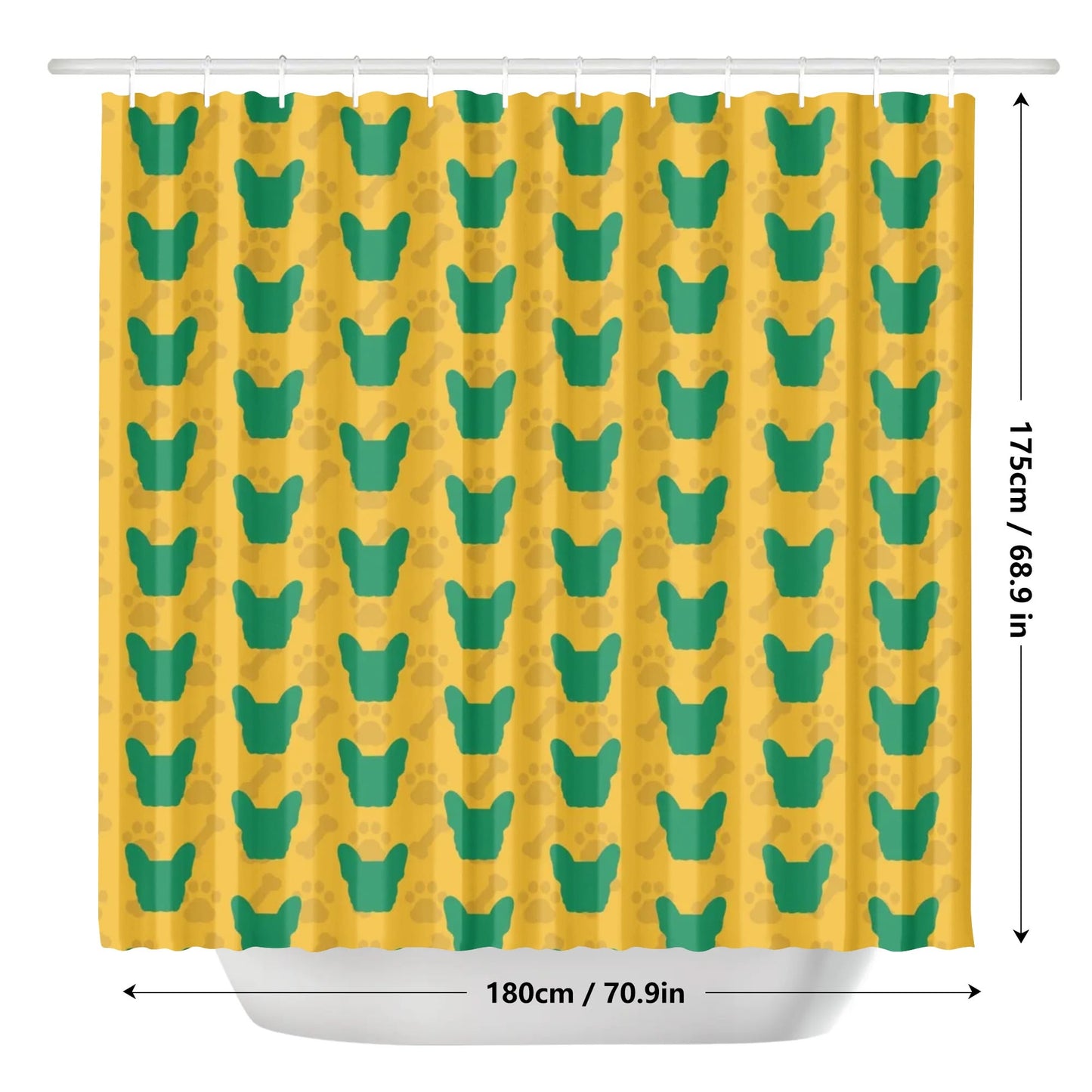 Honey - Shower Curtain for frenchie lovers