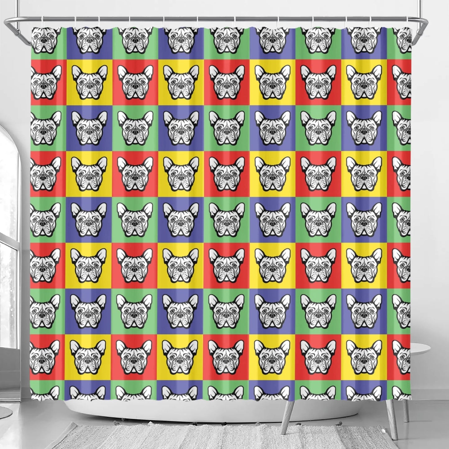 Nipsey - Shower Curtain for frenchie lovers