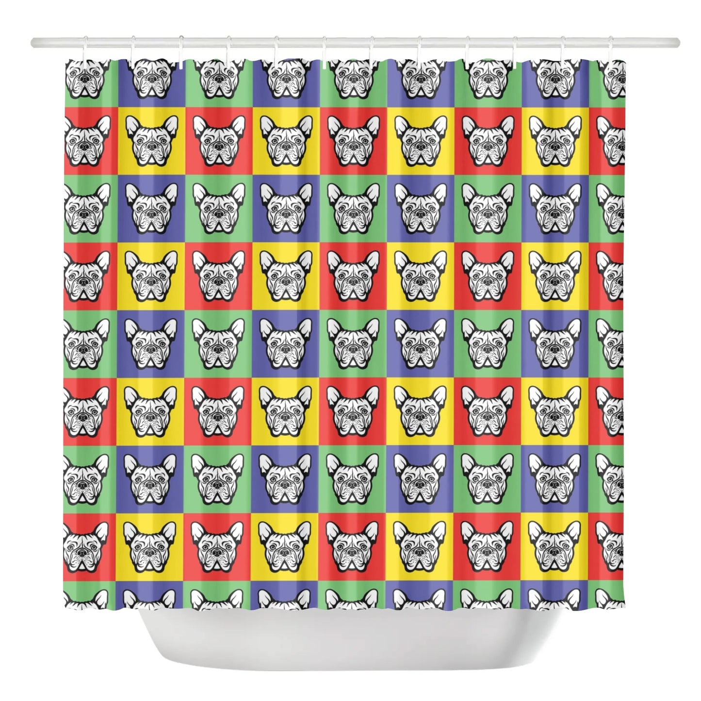 Nipsey - Shower Curtain for frenchie lovers