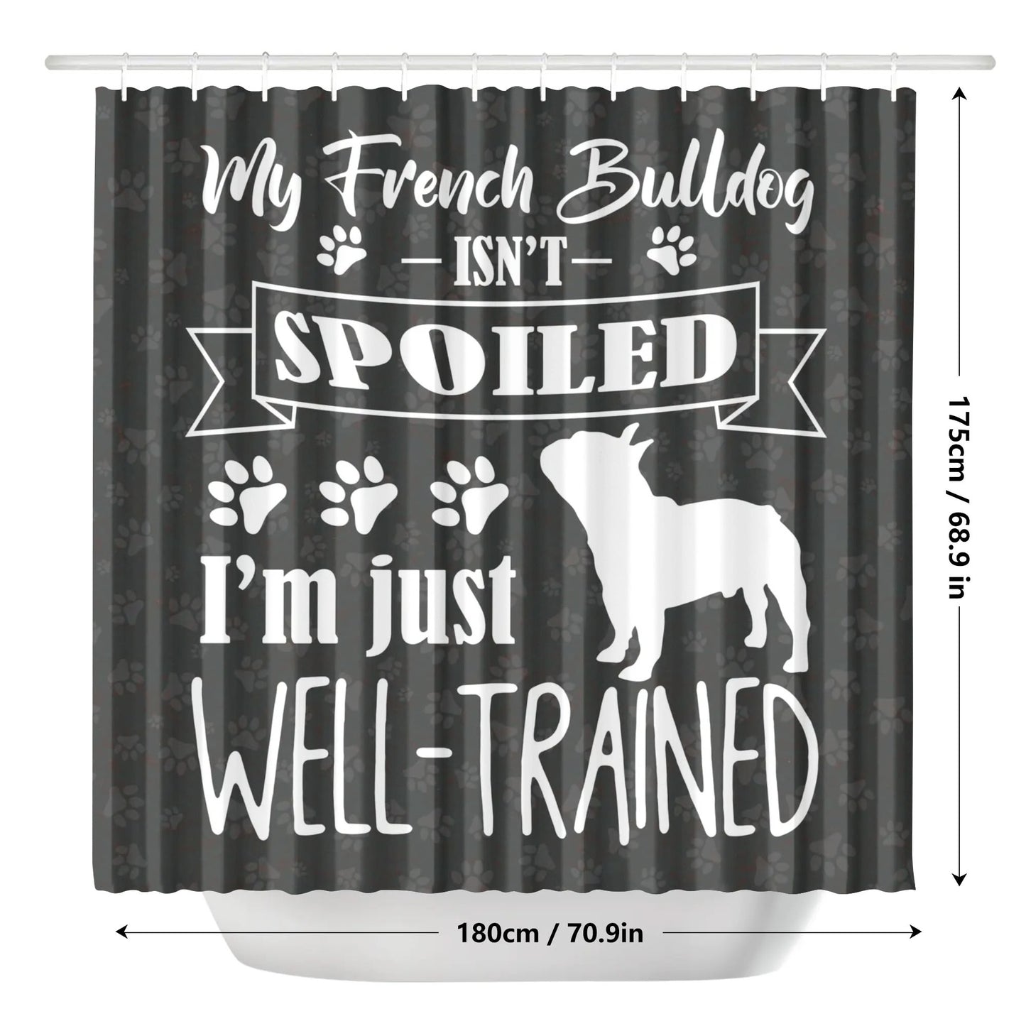 Orson - Shower Curtain for frenchie lovers