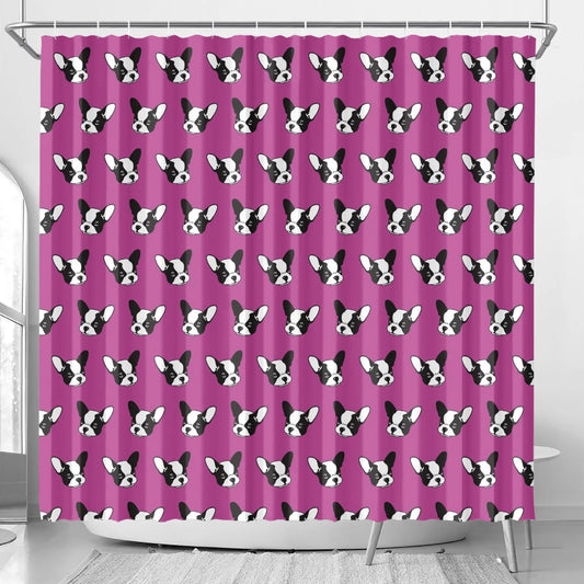 Thunder - Shower Curtain for frenchie lovers