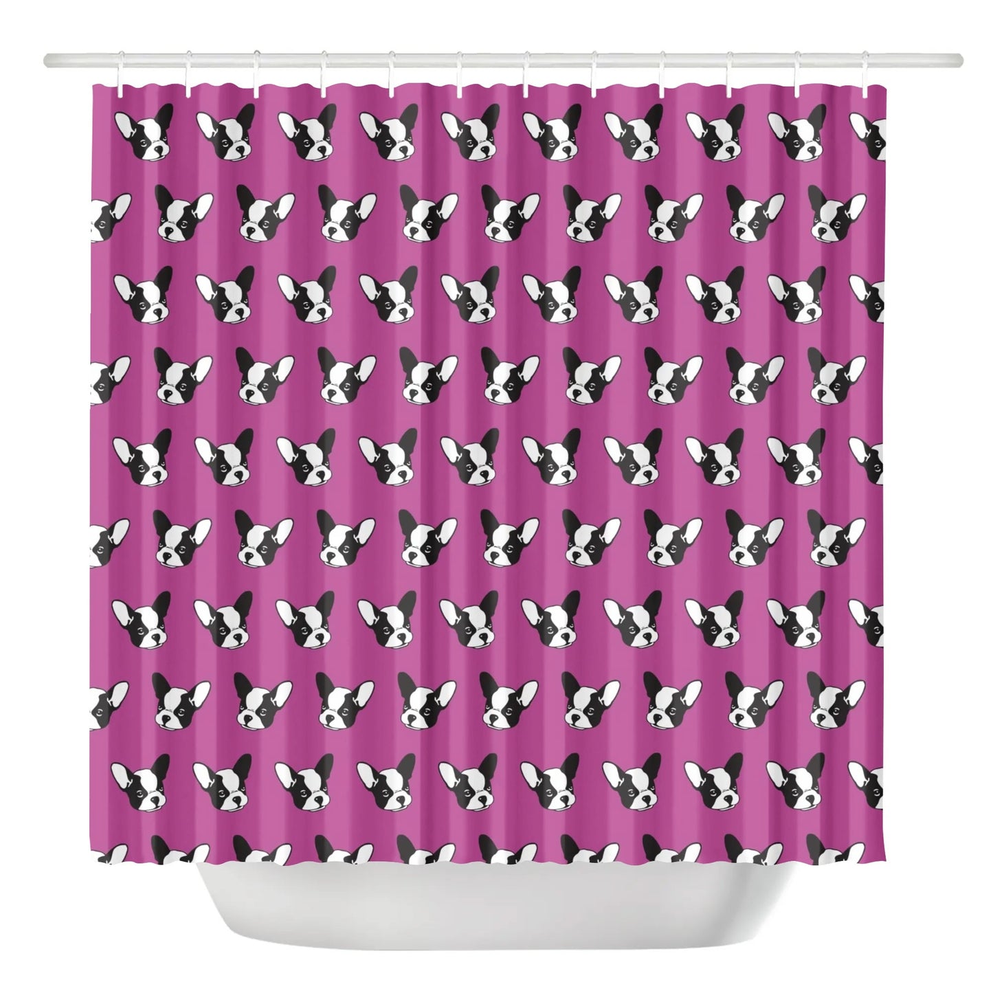 Thunder - Shower Curtain for frenchie lovers