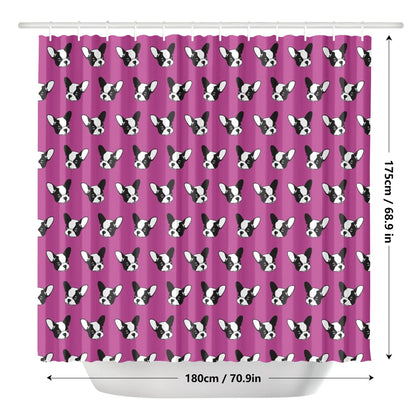 Thunder - Shower Curtain for frenchie lovers