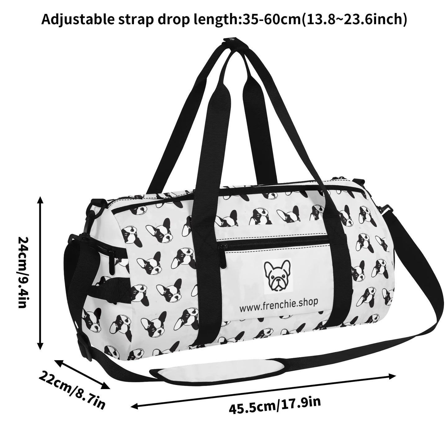 Coco - Gym Bag for frenchie lovers