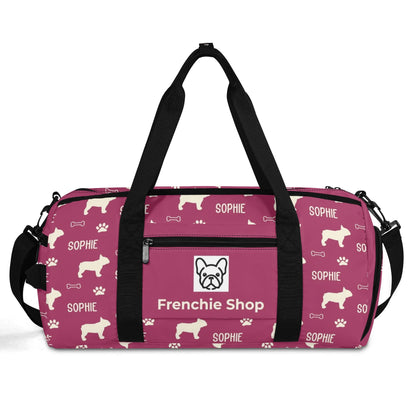 Personalized Gym Bag for Frenchie Lovers with Your Frenchie’s Name