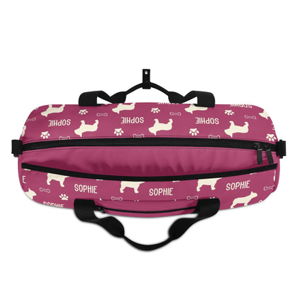 Personalized Gym Bag for Frenchie Lovers with Your Frenchie’s Name