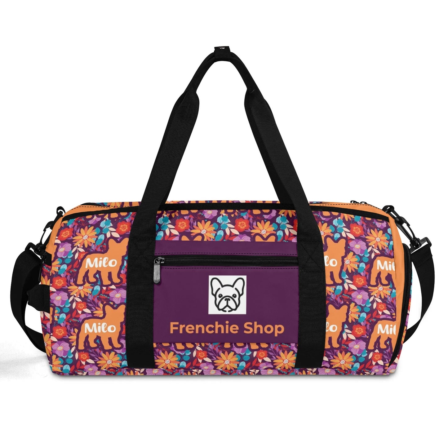 Personalized Gym Bag for Frenchie Lovers with Your Frenchie’s Name