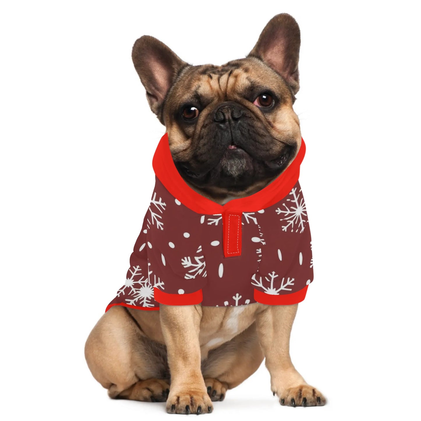 Merry Christmas - Hoodies for French Bulldog  | Frenchie Shop Original