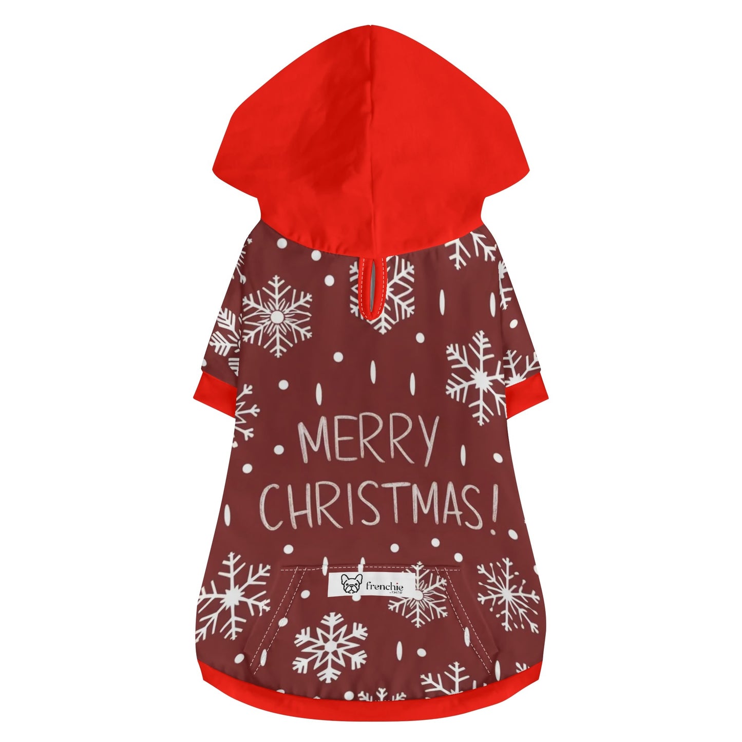 Merry Christmas - Hoodies for French Bulldog  | Frenchie Shop Original