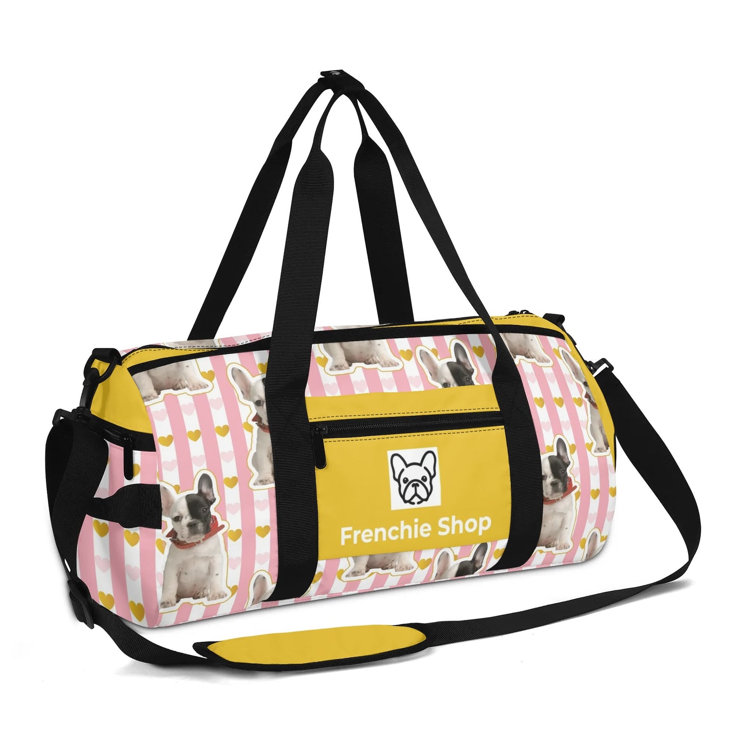 Personalized Gym Bag for Frenchie Lovers with Your Frenchie’s image