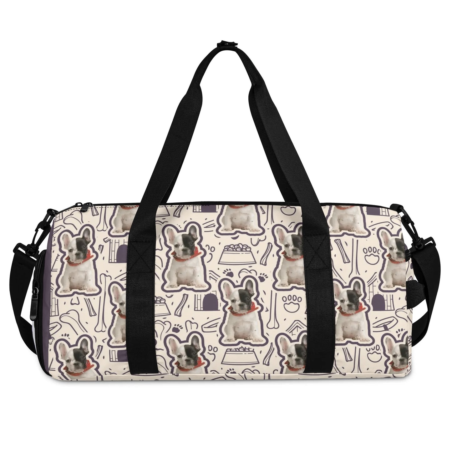 Personalized Gym Bag for Frenchie Lovers with Your Frenchie’s image