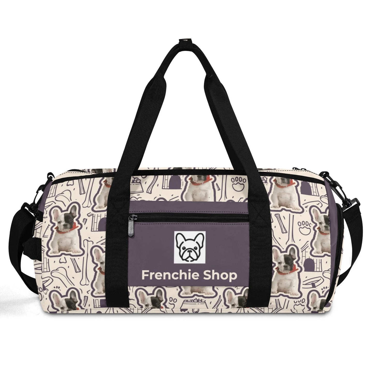 Personalized Gym Bag for Frenchie Lovers with Your Frenchie’s image