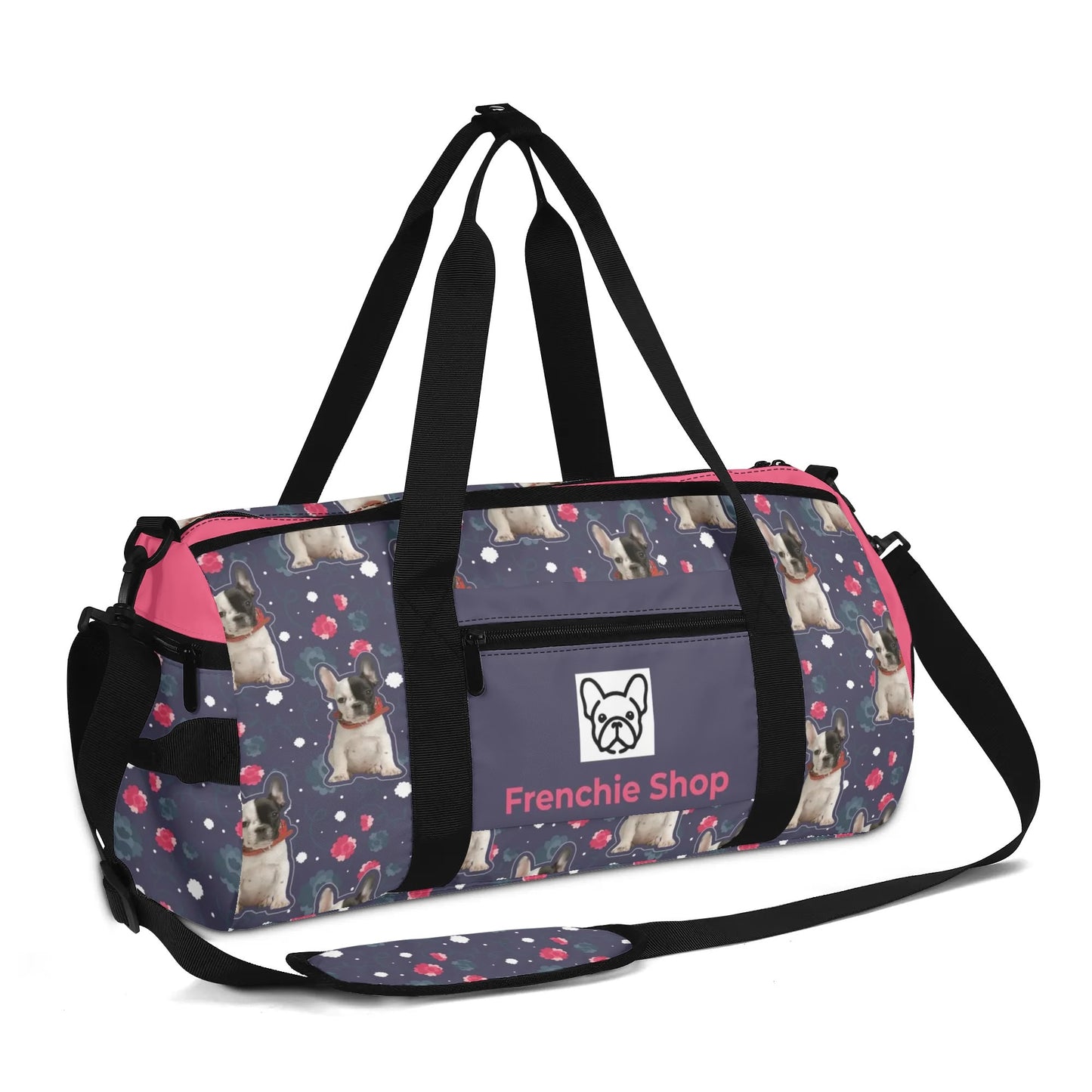 Personalized Gym Bag for Frenchie Lovers with Your Frenchie’s image