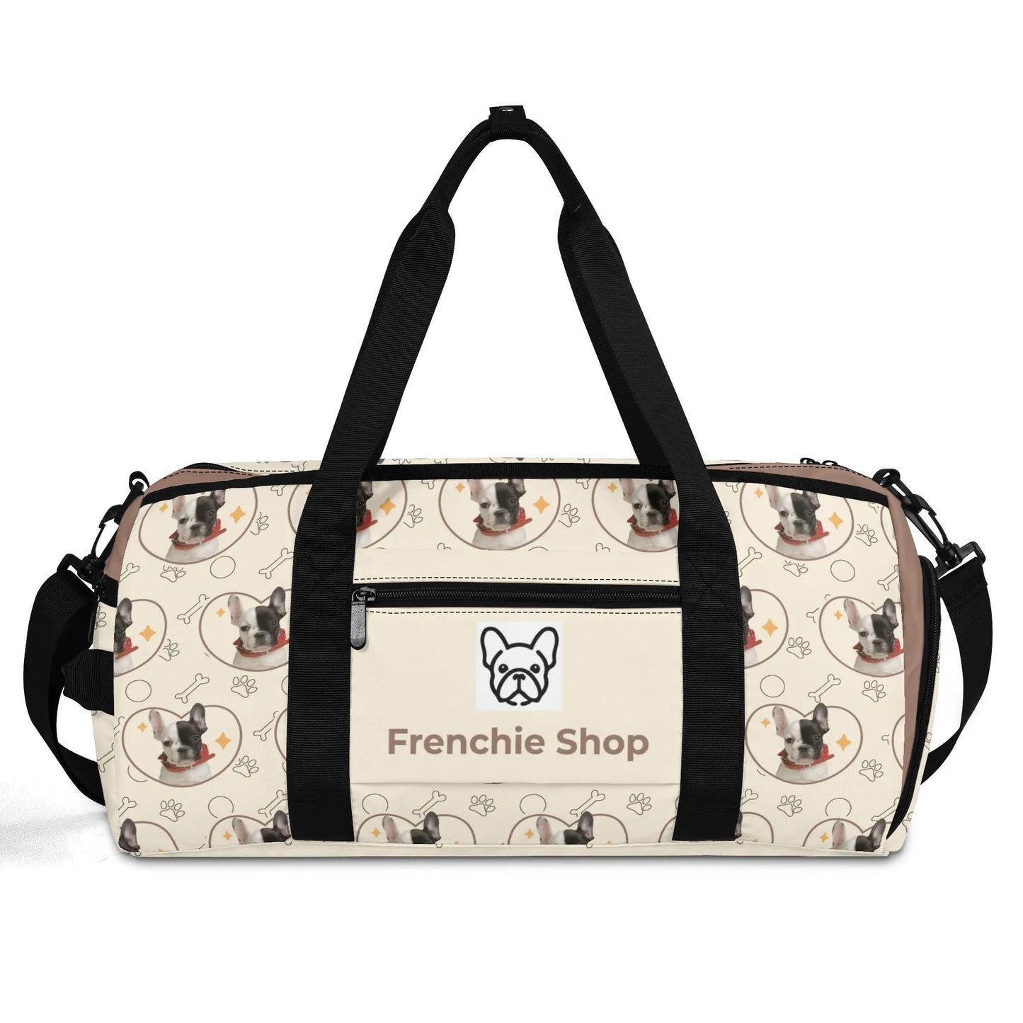 Personalized Gym Bag for Frenchie Lovers with Your Frenchie’s image