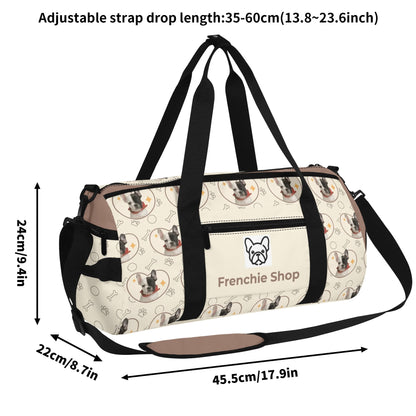 Personalized Gym Bag for Frenchie Lovers with Your Frenchie’s image