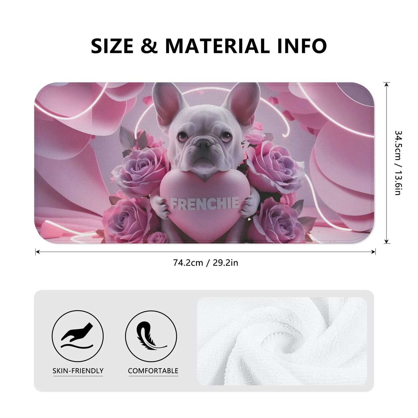 Steve - Towel for frenchie lovers