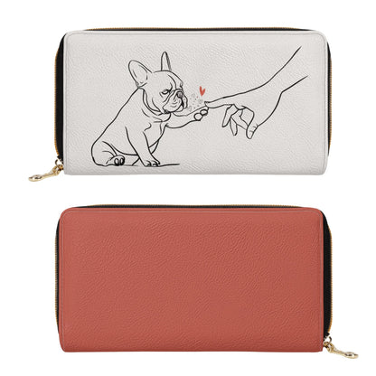 Molly - Leather Zipper Wallet