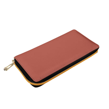 Molly - Leather Zipper Wallet