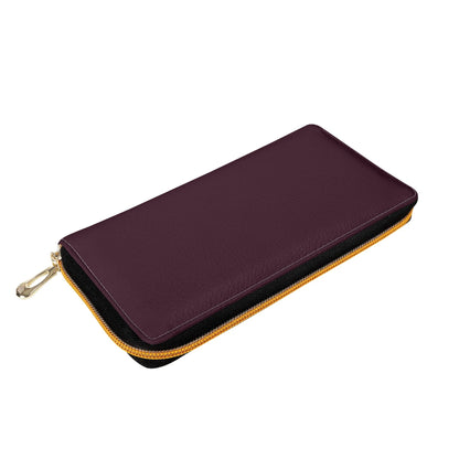 Mia - Leather Zipper Wallet