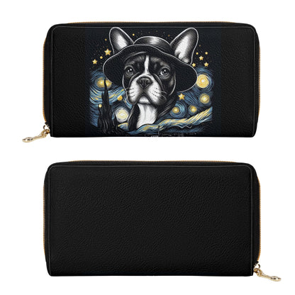 Lucy - Leather Zipper Wallet