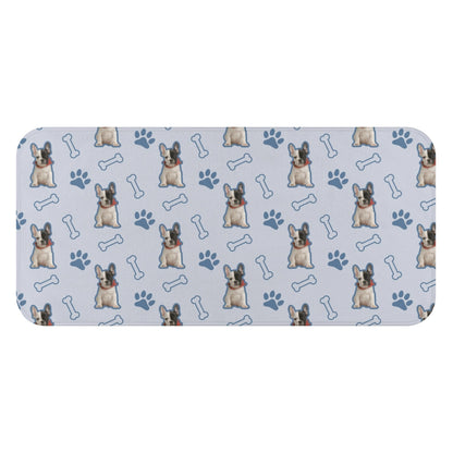 Personalized Frenchie Towel with Frenchie Image