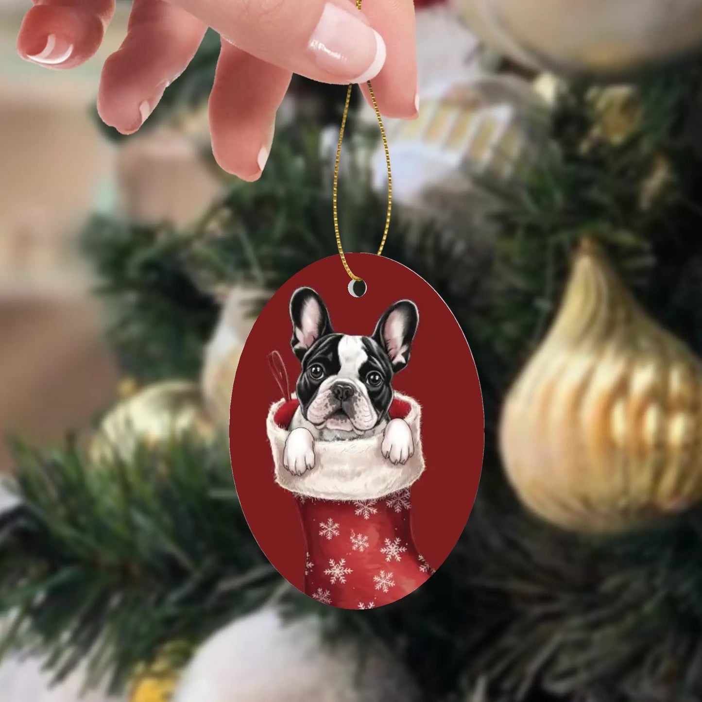 Rowdy  - Christmas Ornaments