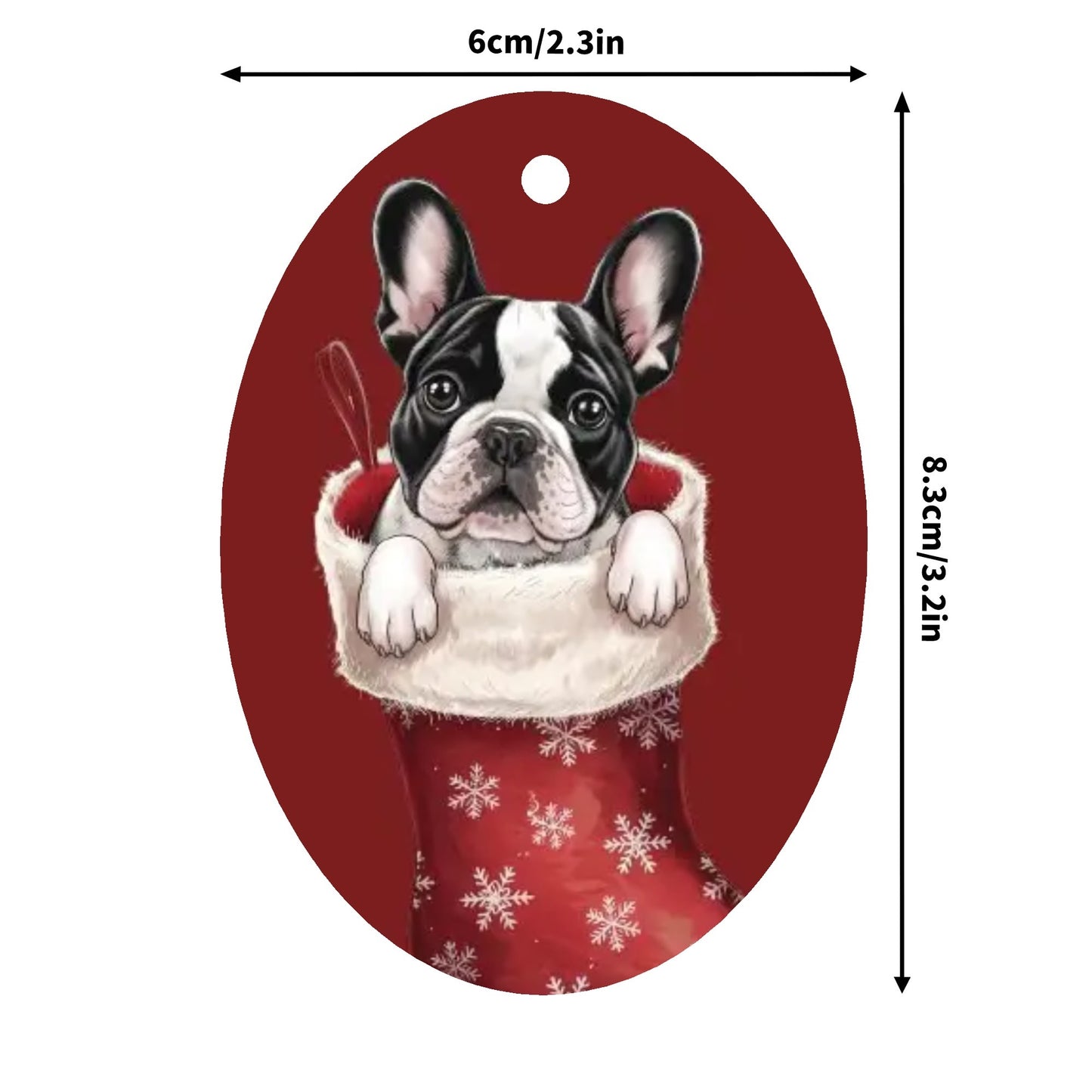 Rowdy  - Christmas Ornaments