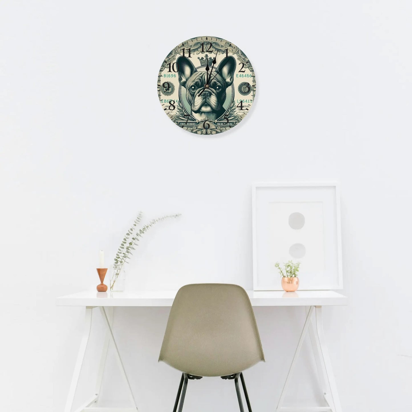 Lucy - Frameless Wall Clock